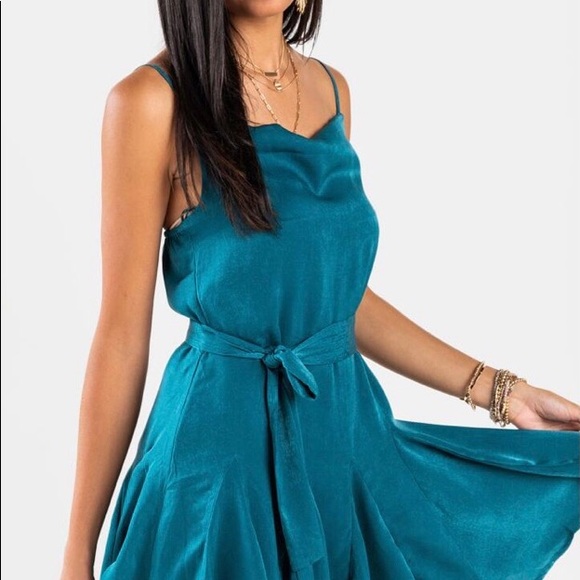 NEW Francesca satin mini dress - Picture 2 of 4